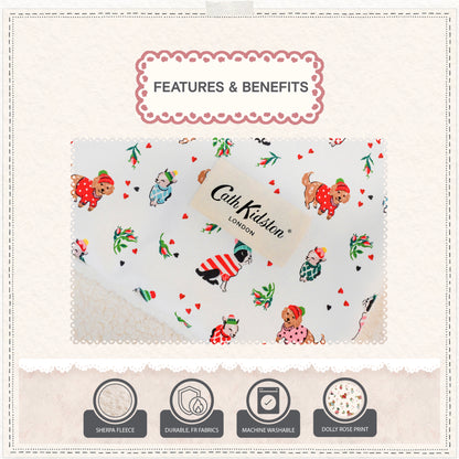 Cath Kidston Dogs & Roses Pet Blanket