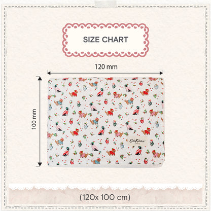 Cath Kidston Dogs & Roses Pet Blanket
