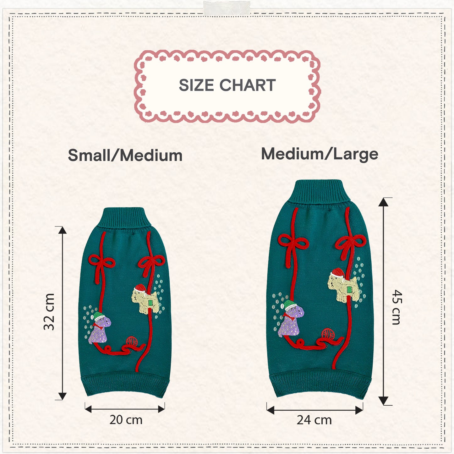Cath Kidston Dogs & Roses Dog Jumper