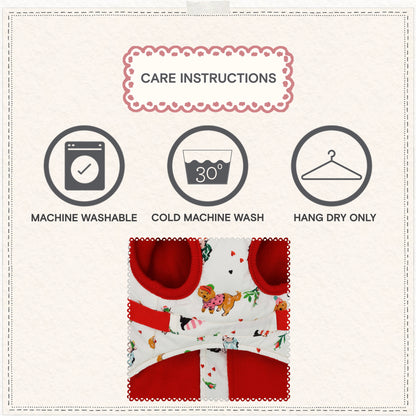 Cath Kidston Dogs & Roses Dog Coat & Harness