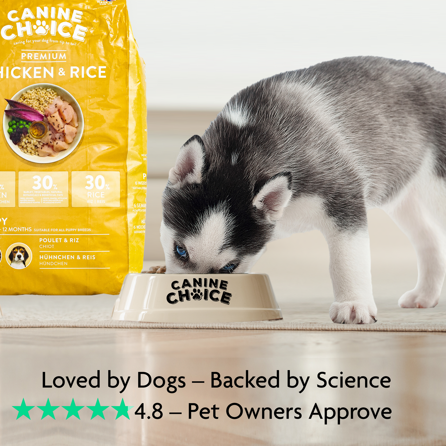 Canine Choice Premium Chicken Hypoallergenic Puppy Dry Dog Food