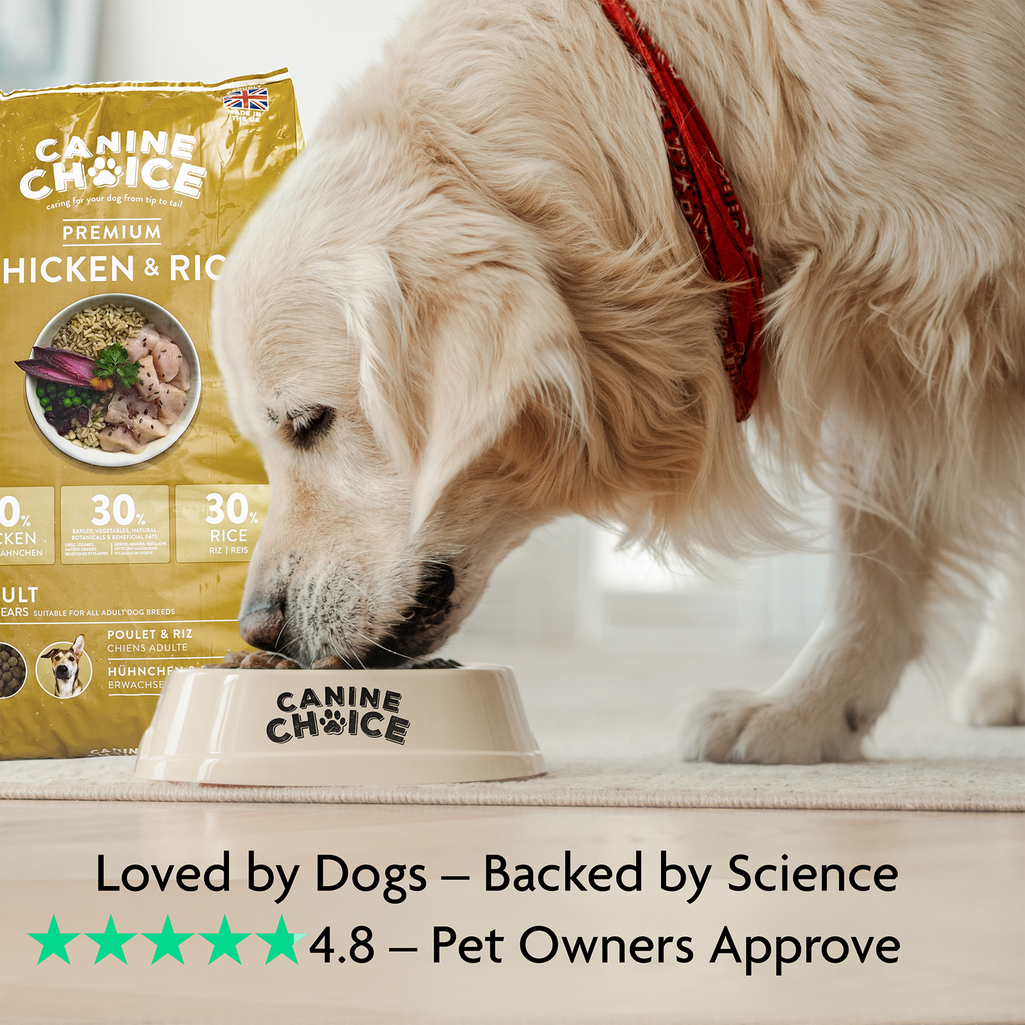 Canine Choice Premium Chicken Hypoallergenic Adult Dry Dog Food
