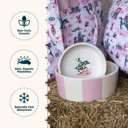 Cath Kidston Cowgirl Complete Feeding Station Bundle