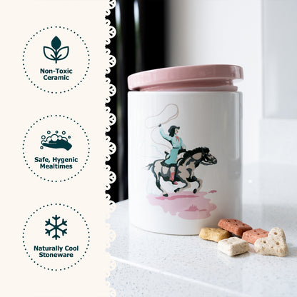 Cath Kidston Cowgirl Complete Feeding Station Bundle
