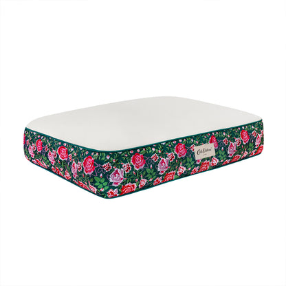 Cath Kidston Dolly Rose Dog Mattress & Blanket Set | M/L
