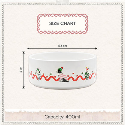 Cath Kidston Hearts & Roses Complete Feeding Station Bundle | S/M