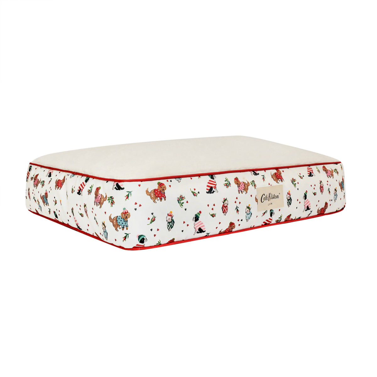 Cath Kidston Hearts & Roses Dog Mattress & Blanket Set | S/M