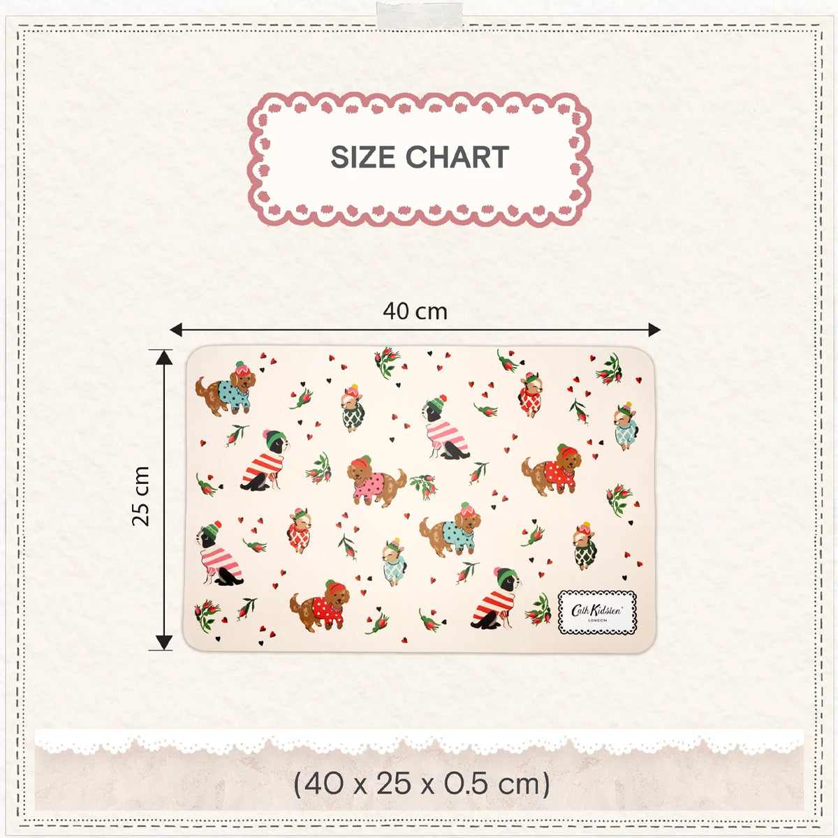 Cath Kidston Hearts & Roses Feeding Bundle | S/M