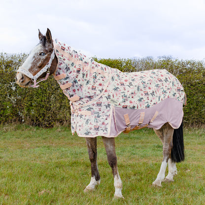 Cath Kidston Equestrian Cowgirl Rain Sheet & Fly Rug Combo