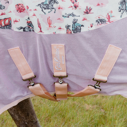 Cath Kidston Equestrian Cowgirl Rain Sheet & Fly Rug Combo