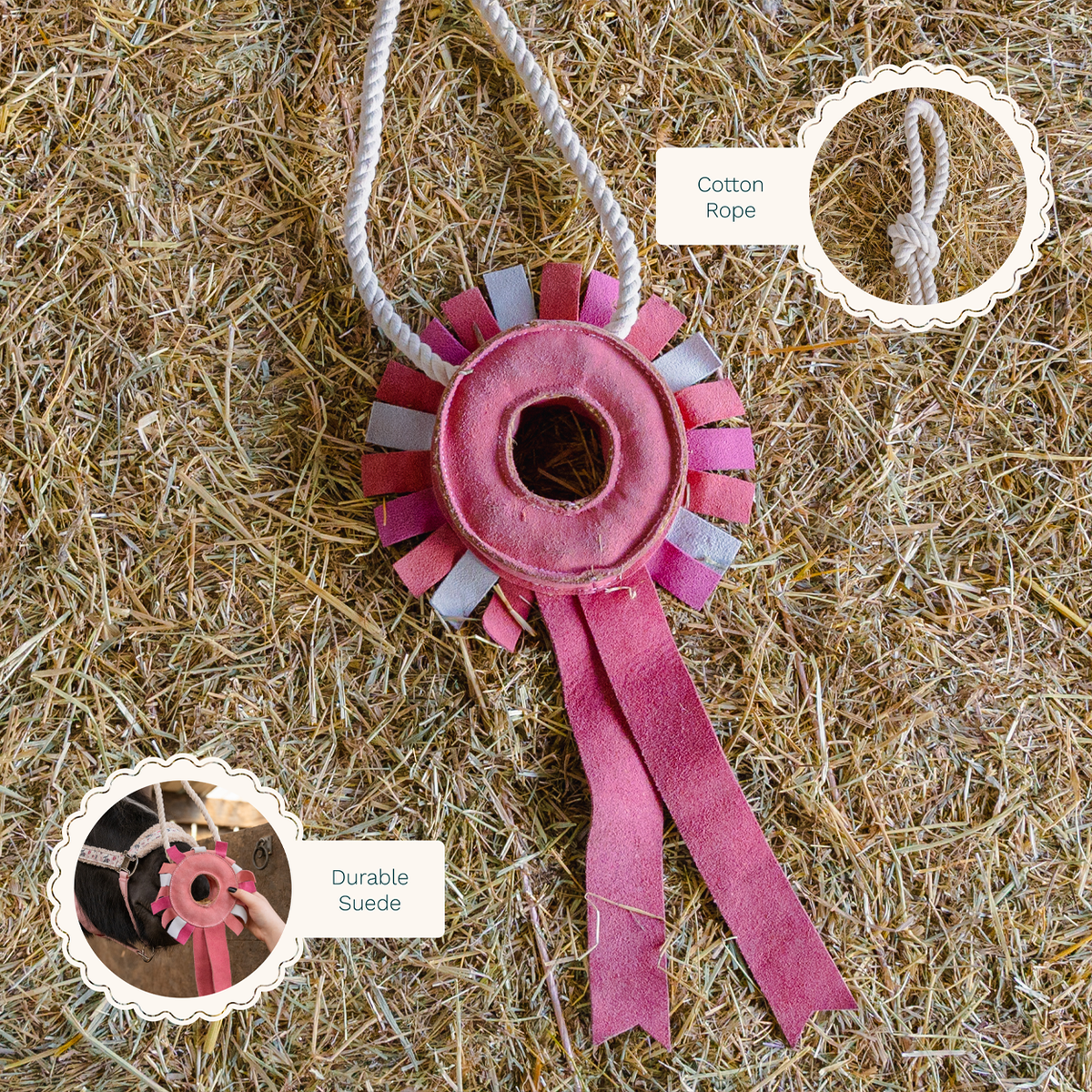 Cath Kidston Equestrian Cowgirl Rosette Horse Toy