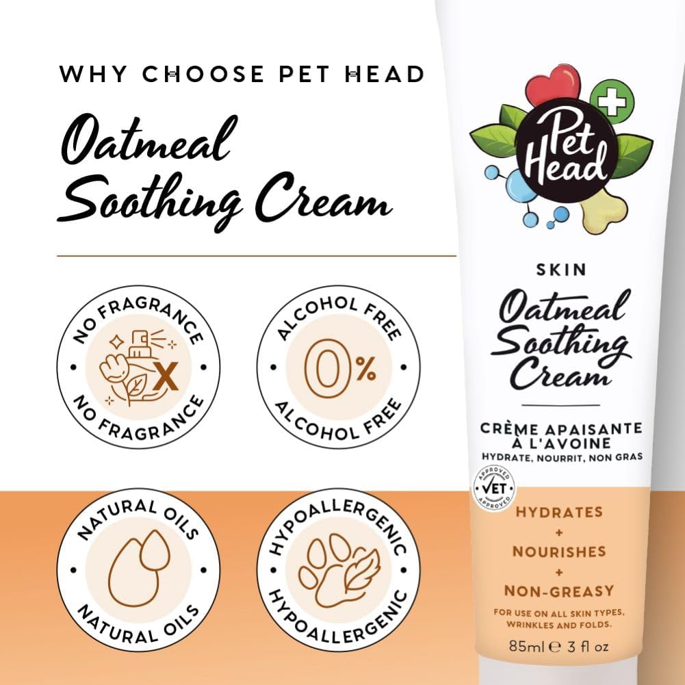 Pet Head Health Oatmeal Soothing Dog Cream