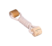 Elkwood Coffee Wood Dumbell Dog Toy