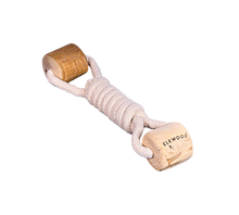 Elkwood Coffee Wood Dumbell Dog Toy