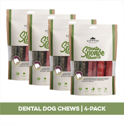 Elkwood Sponge Dental Stick Value Pack | 28 Dental Sticks