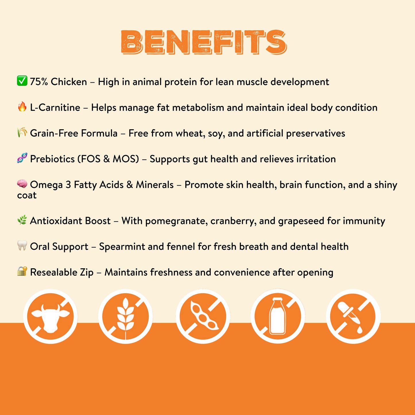 Feline Choice Grain-Free Senior Dry Cat Food – Chicken, Sweet Potato & Apple