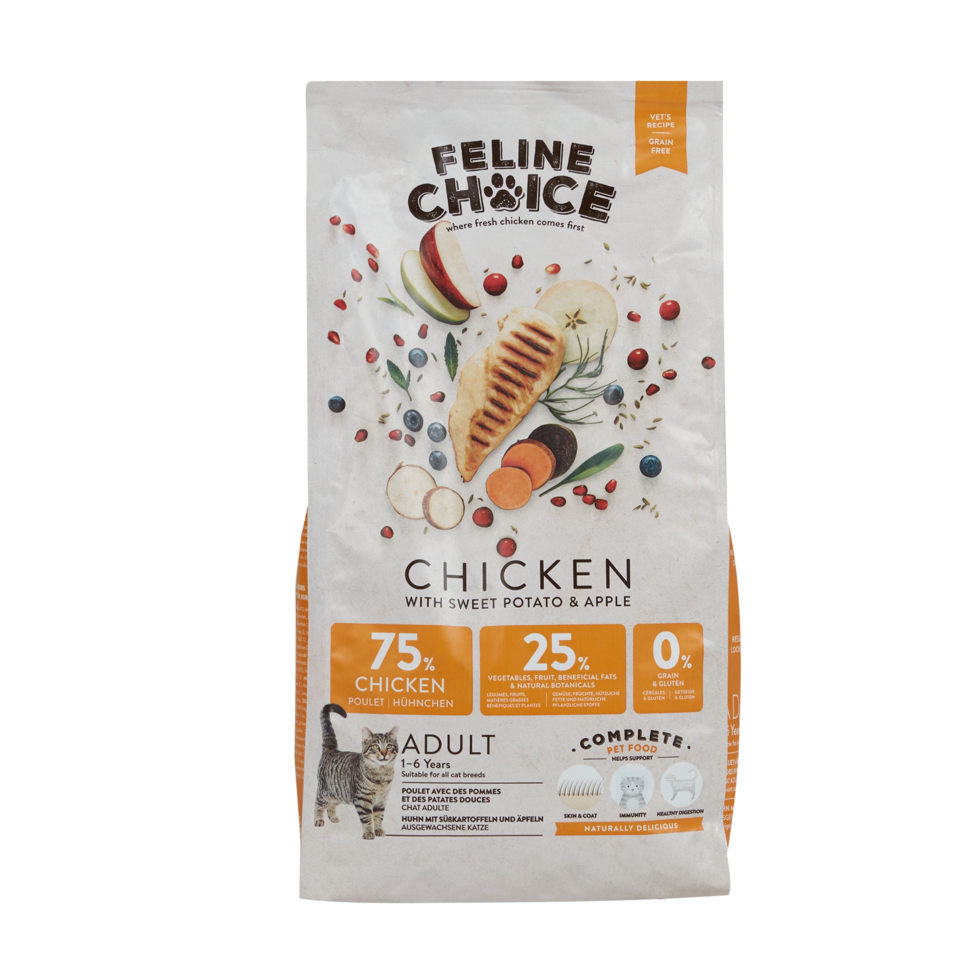 Feline Choice Feline Choice Chicken Adult Dry Cat Food pet food packaging