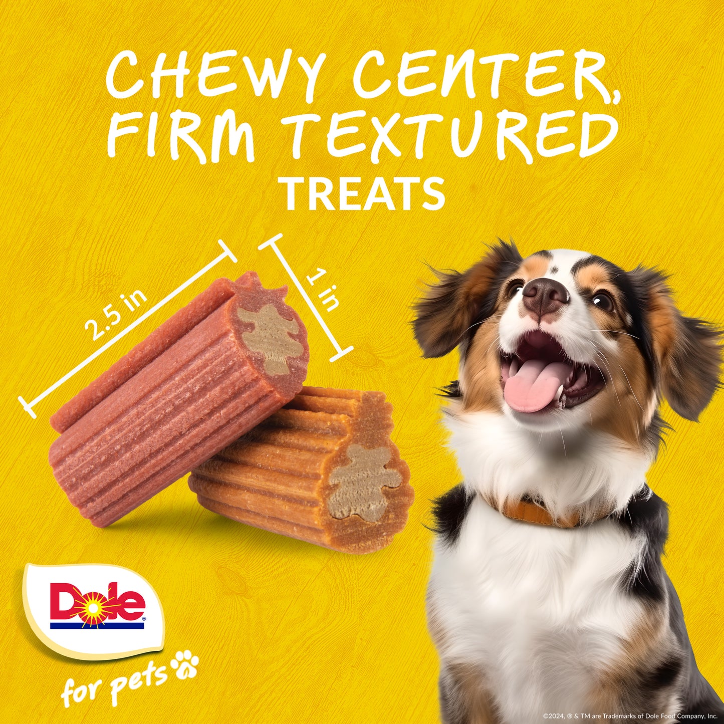 Dole Strawberry & Pineapple Dog Chews