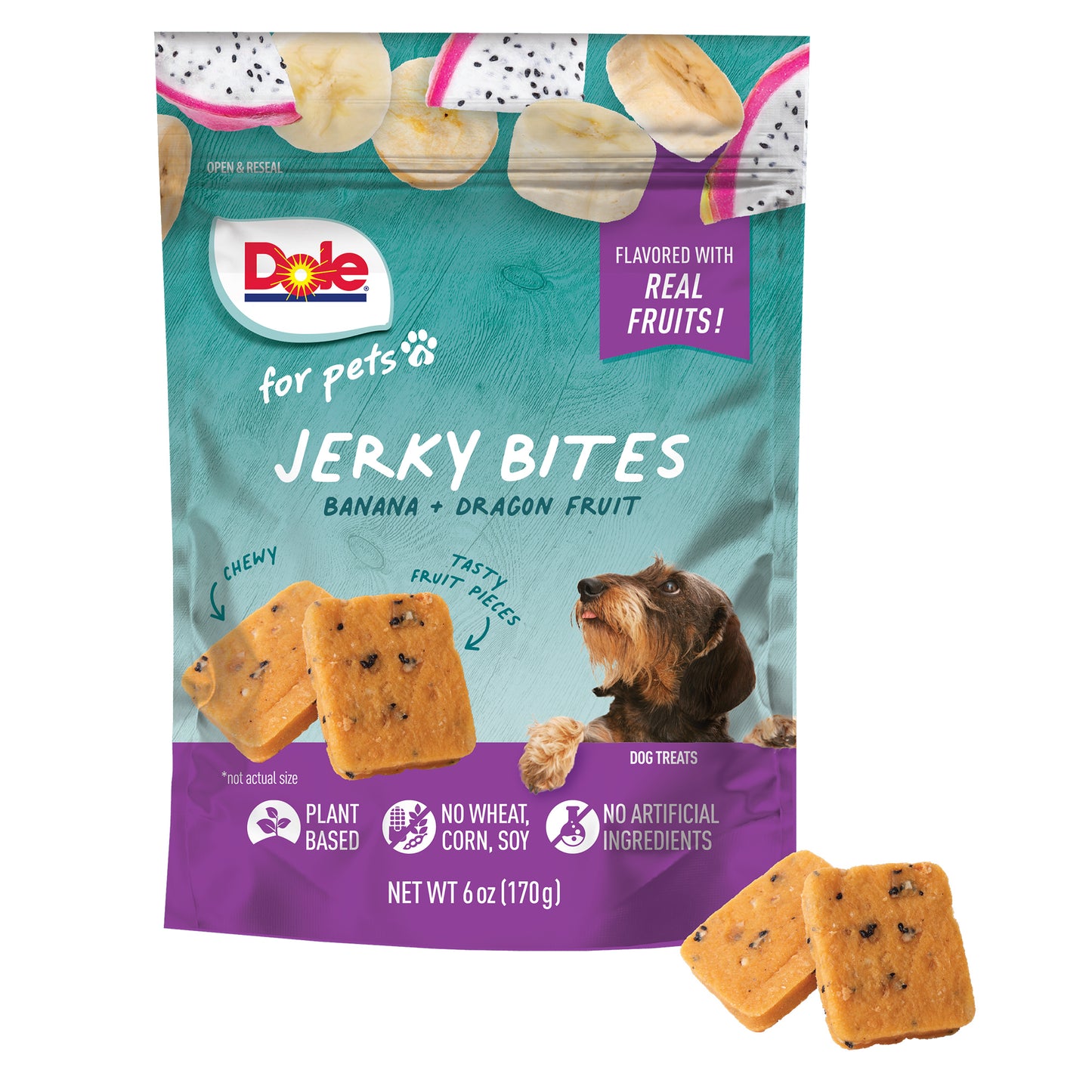Dole Plant Based Banana & Dragonfruit Dog Jerky