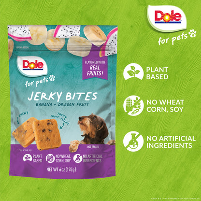 Dole Plant Based Banana & Dragonfruit Dog Jerky