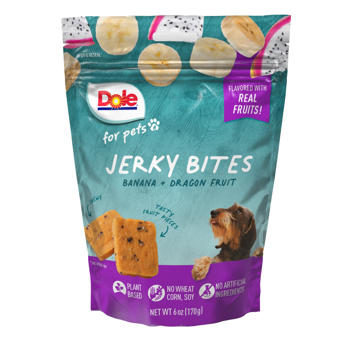 Dole Plant Based Banana & Dragonfruit Dog Jerky