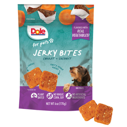 Dole Plant Based Carrot & Coconut Dog Jerky