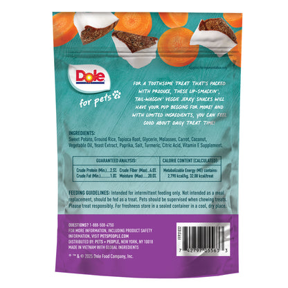 Dole Plant Based Carrot & Coconut Dog Jerky
