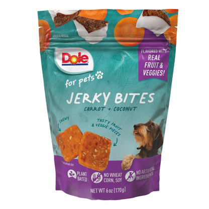 Dole Plant Based Carrot & Coconut Dog Jerky