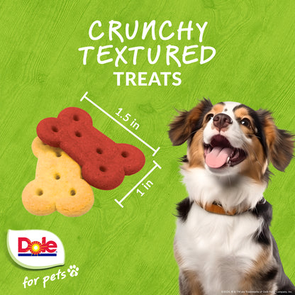 Dole Apple & Carrot Dog Biscuits