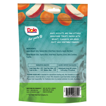 Dole Apple & Carrot Dog Biscuits
