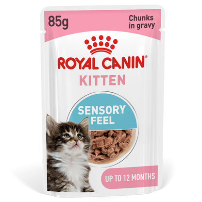Royal Canin Sensory Kitten Feel Chunks In Gravy