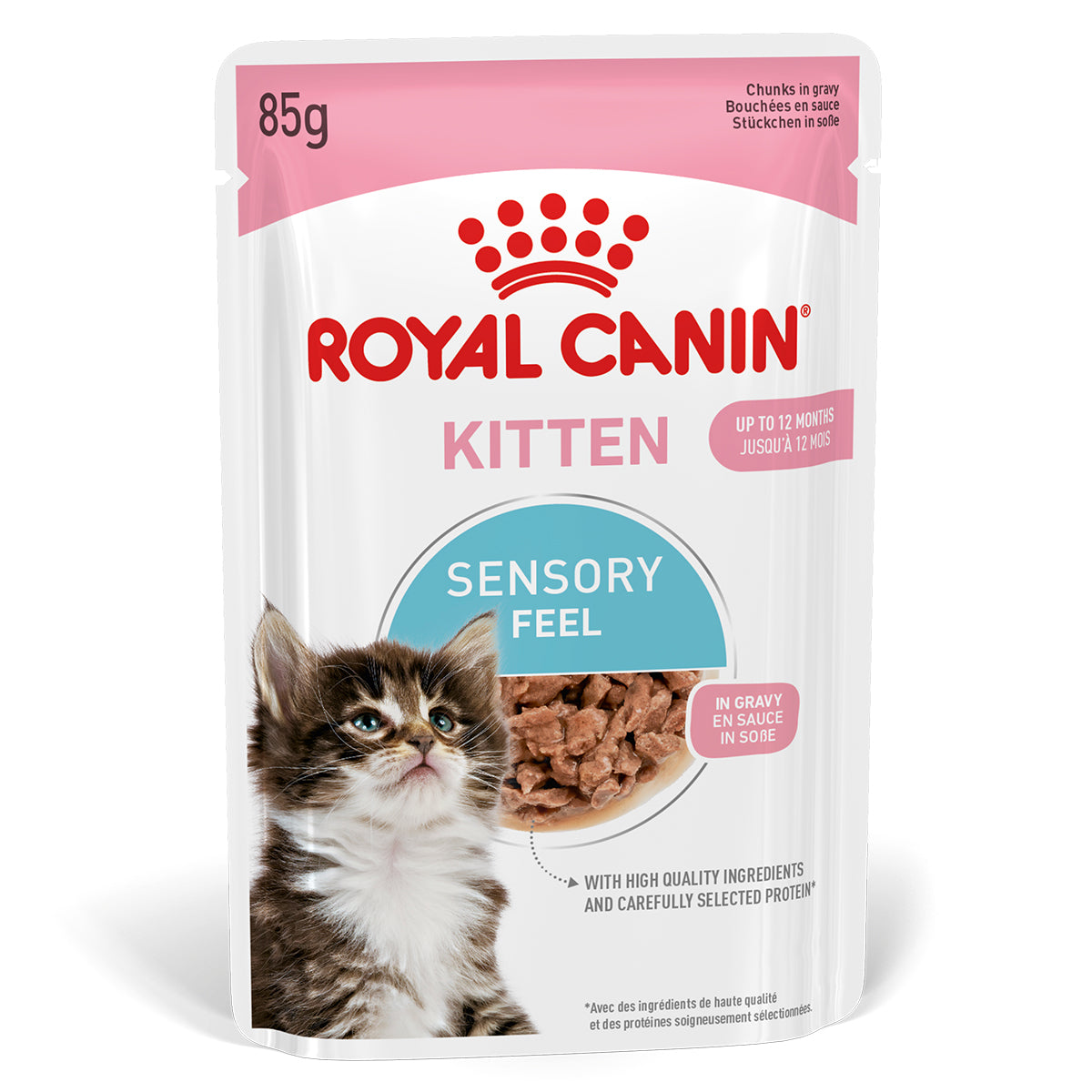 Royal Canin Sensory Kitten Feel Chunks In Gravy