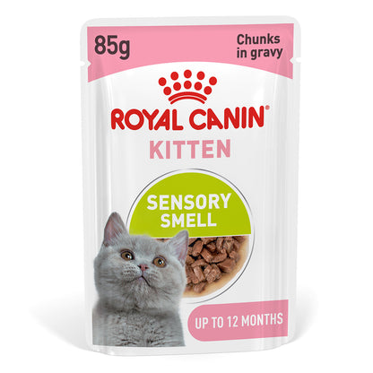 Royal Canin Sensory Kitten Smell Chunks In Gravy