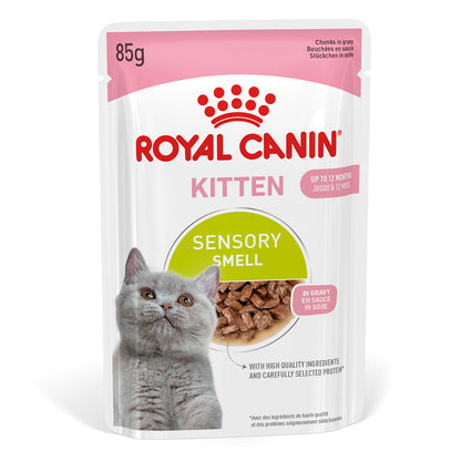 Royal Canin Sensory Kitten Smell Chunks In Gravy