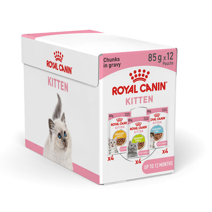 Royal Canin Sensory Kitten Multipack Chunks In Gravy