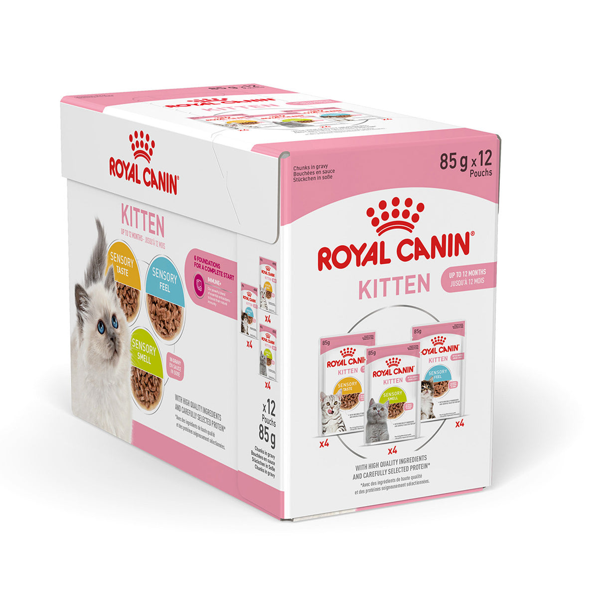 Royal Canin Sensory Kitten Multipack Chunks In Gravy