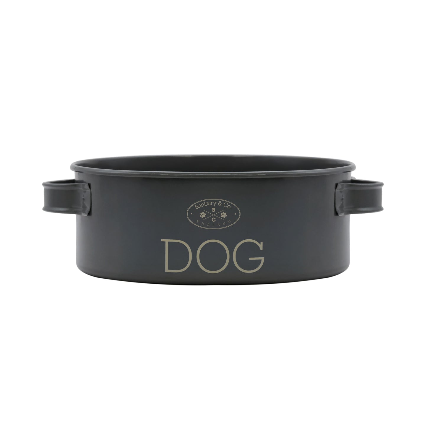 Banbury & Co Galvanized Steel Dog Feeding Bowl | One Size