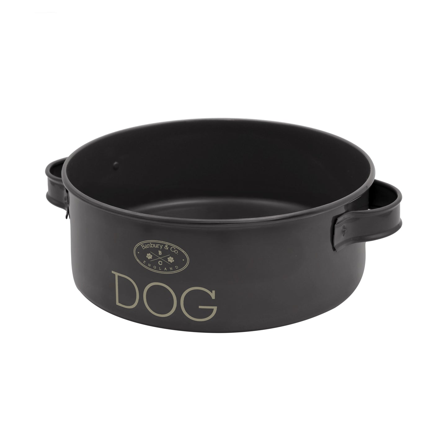 Banbury & Co Galvanized Steel Dog Feeding Bowl | One Size