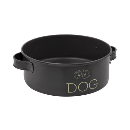 Banbury & Co Galvanized Steel Dog Feeding Bowl | One Size