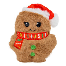 KONG Christmas Snuzzles Mini Santa Gingerbread Dog Toy