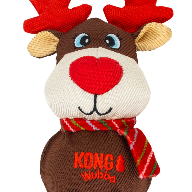 KONG Christmas Holiday Large Wubba® Assorted Dog Toy