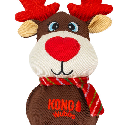 KONG Christmas Holiday Large Wubba® Assorted Dog Toy