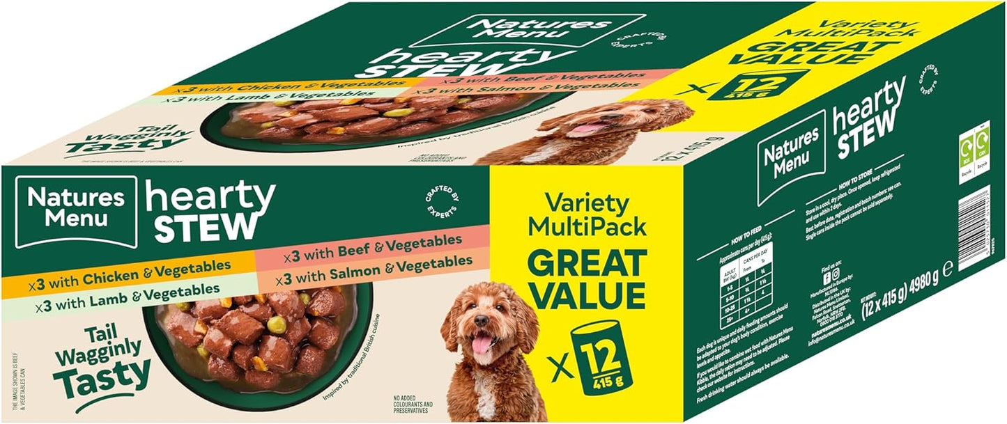 Natures Menu Original Adult Wet Dog Food - Multipack