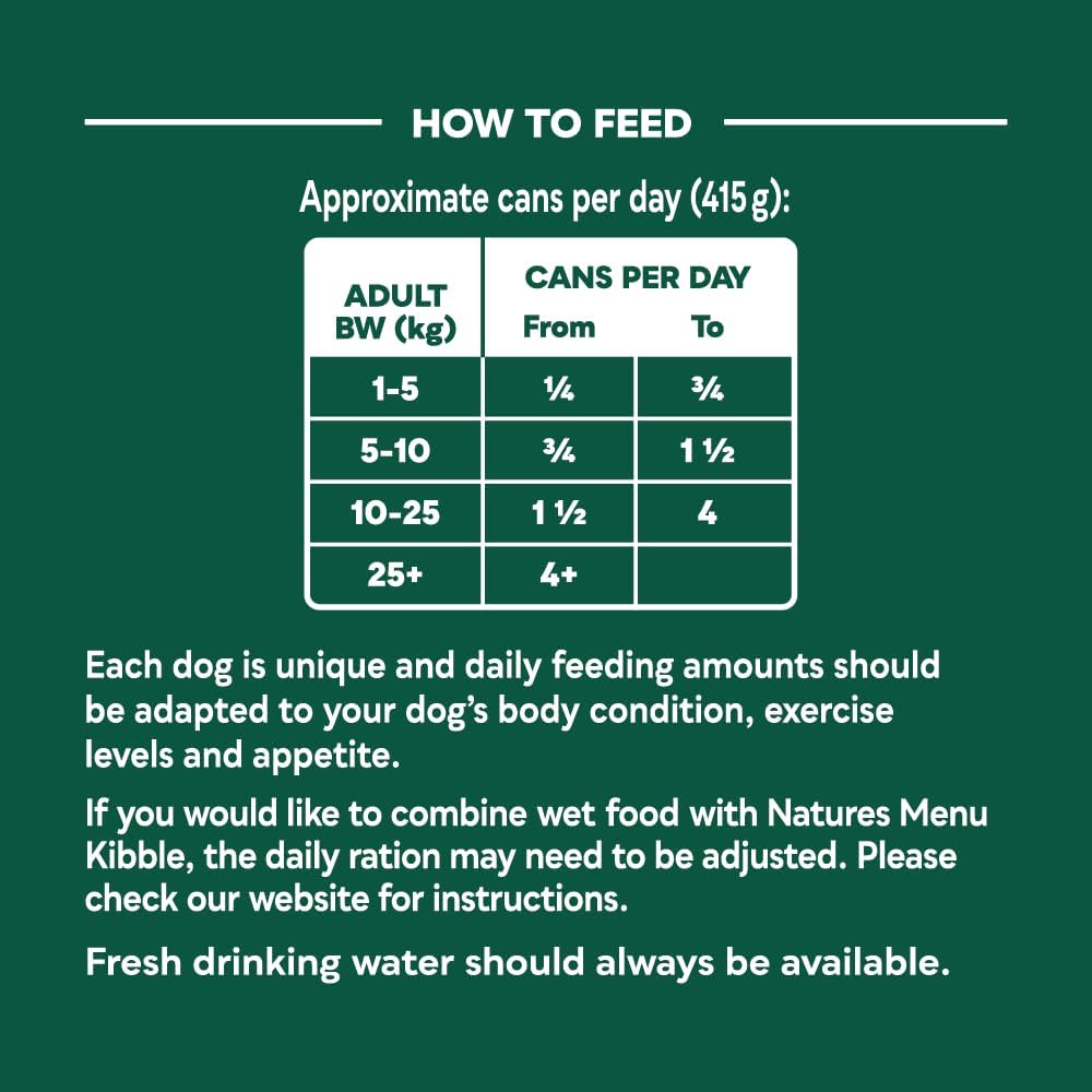 Natures Menu Original Adult Wet Dog Food - Multipack