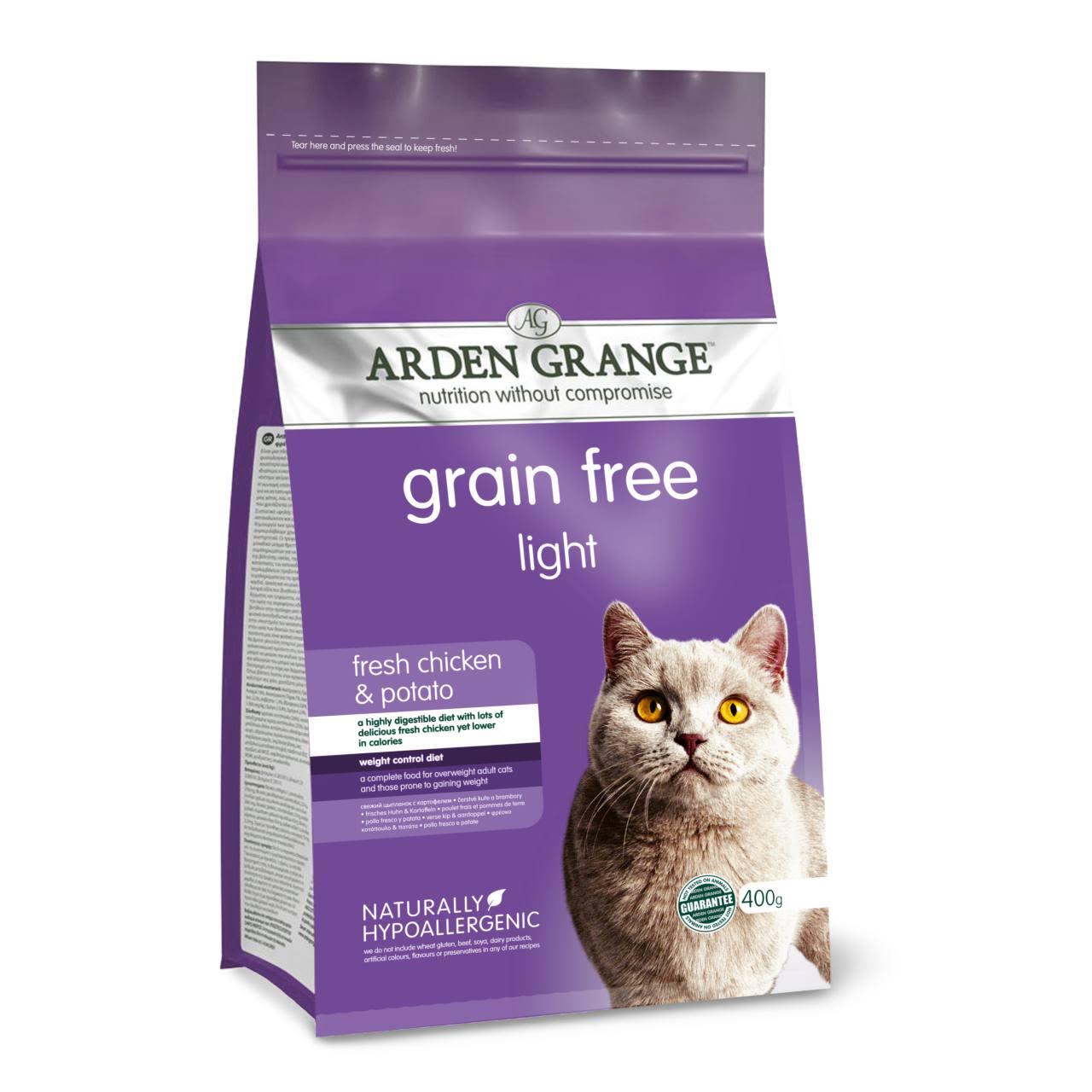 Arden grange Arden Grange Light Chicken Adult Dry Cat Food pet food packaging