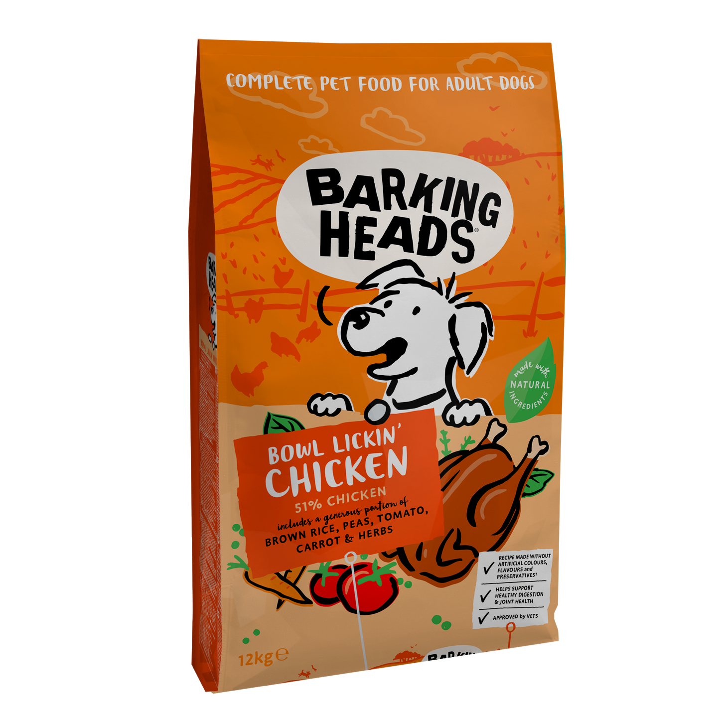 Barking Heads Bowl Lickin' Chicken