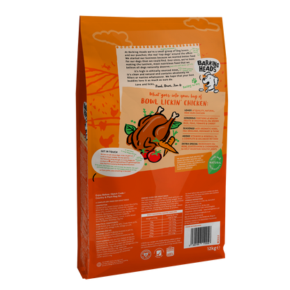 Barking Heads Bowl Lickin' Chicken