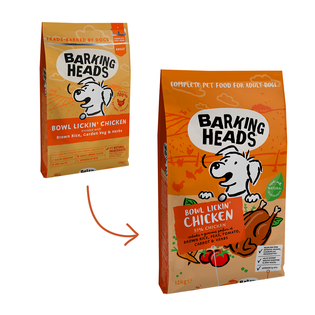 Barking Heads Bowl Lickin' Chicken