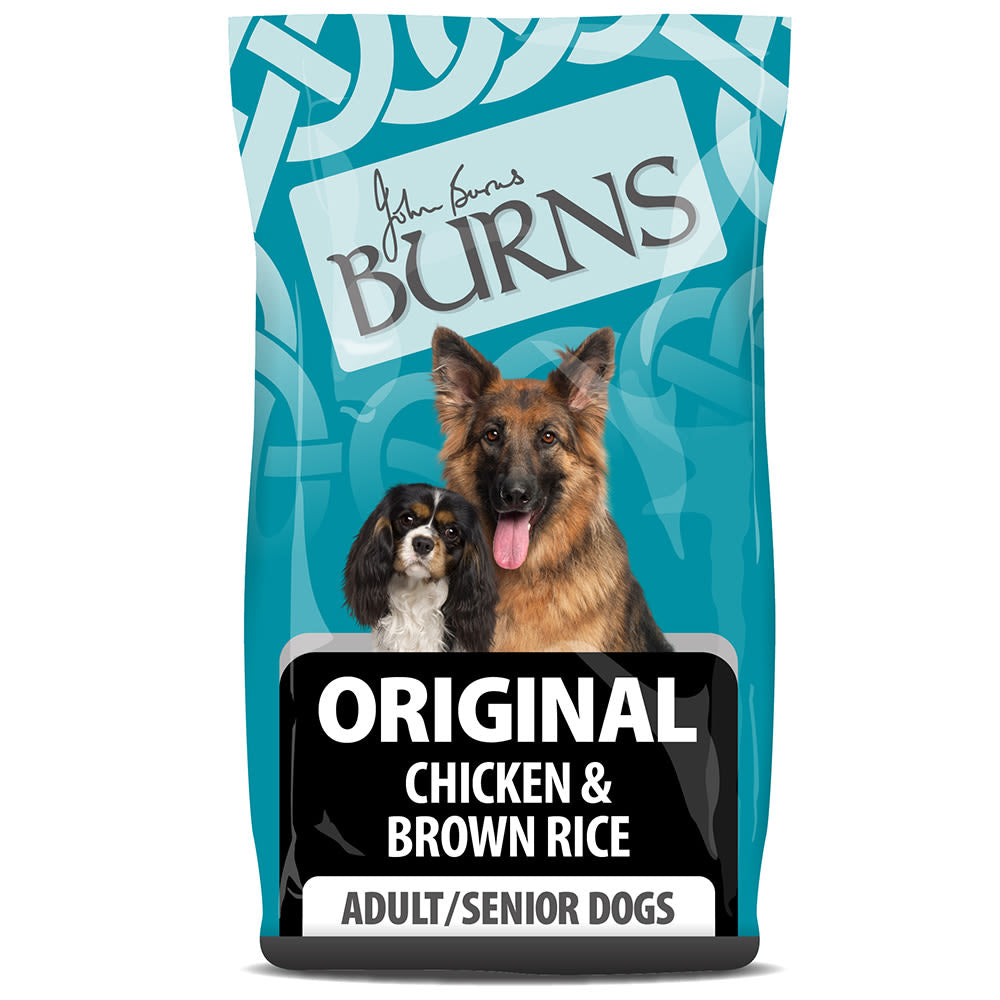 Burns Burns Brown Chicken Adult Dry Dog Food pet food packaging