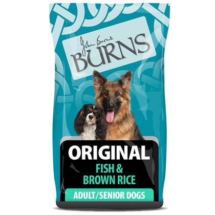 Burns Original Adult/Senior Dry Dog Food - Fish & Brown Rice
